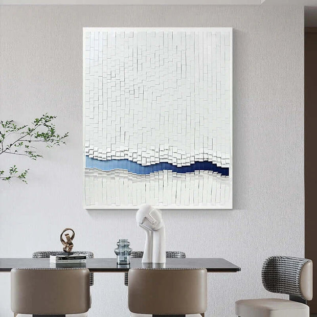 3D Acrylic Abstract Mosaic Handmade Painting – Stunning Fusion of Art-MinimalisticDecor.com