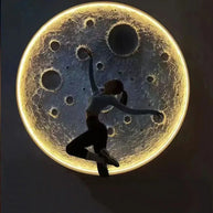 3D Moon LED Wall Lamp - Wall Decor-MinimalisticDecor.com