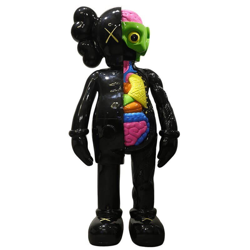 4 Foot Dissected: KAWS Statue Big Online - Limited Stock-MinimalisticDecor.com