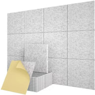 Felt Acoustic Wall Panels – Soundproof Noise Reduction Tiles