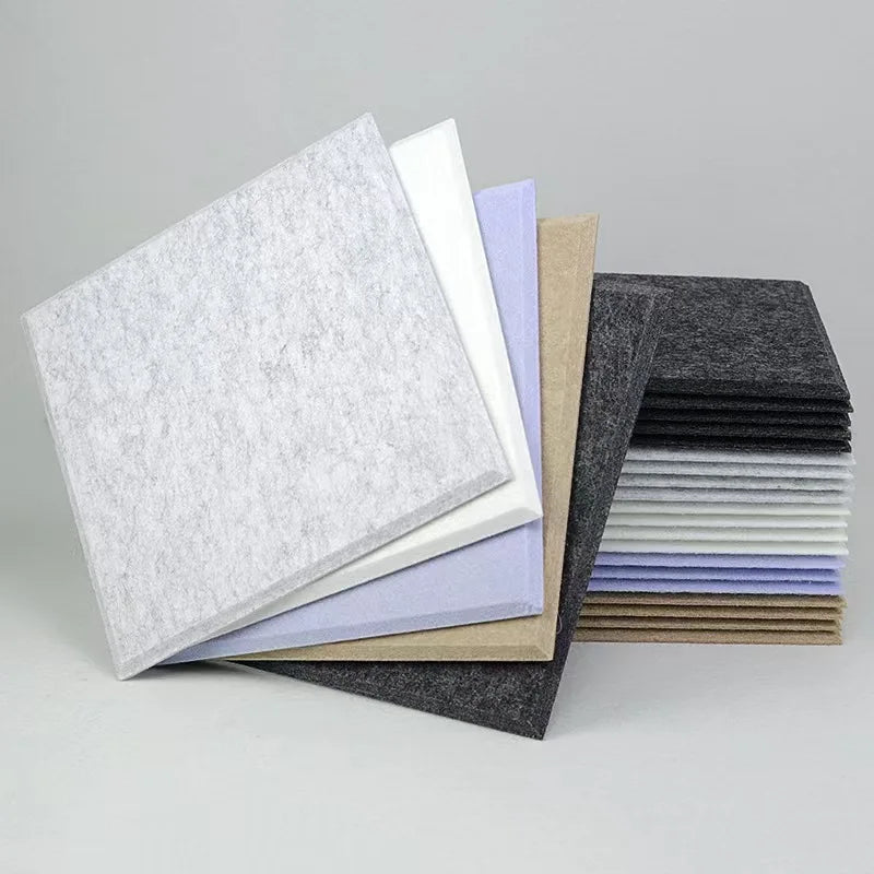 Felt Acoustic Wall Panels – Soundproof Noise Reduction Tiles