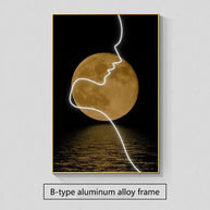 Abstract Figure LED Porch Wall Art-MinimalisticDecor.com