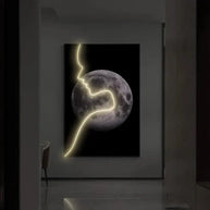 Abstract Figure LED Porch Wall Art-MinimalisticDecor.com