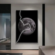 Abstract Figure LED Porch Wall Art-MinimalisticDecor.com