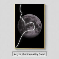 Abstract Figure LED Porch Wall Art-MinimalisticDecor.com