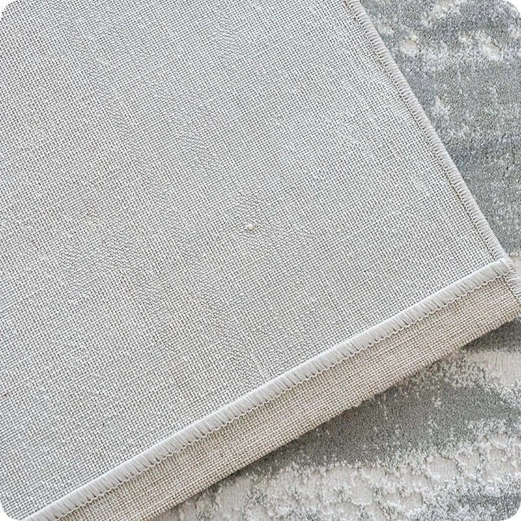 Abstract Gray High Pile Tufted Rug-MinimalisticDecor.com