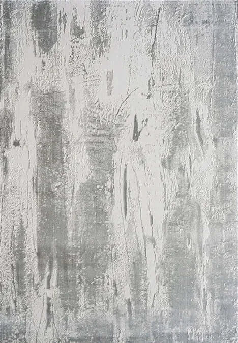 Abstract Gray High Pile Tufted Rug-MinimalisticDecor.com