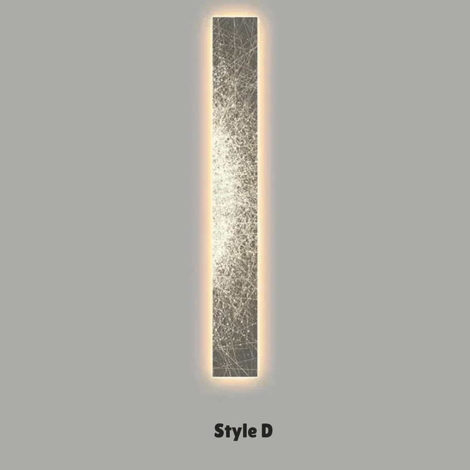 Abstract LED Indoor Panel Wall Lamp-MinimalisticDecor.com