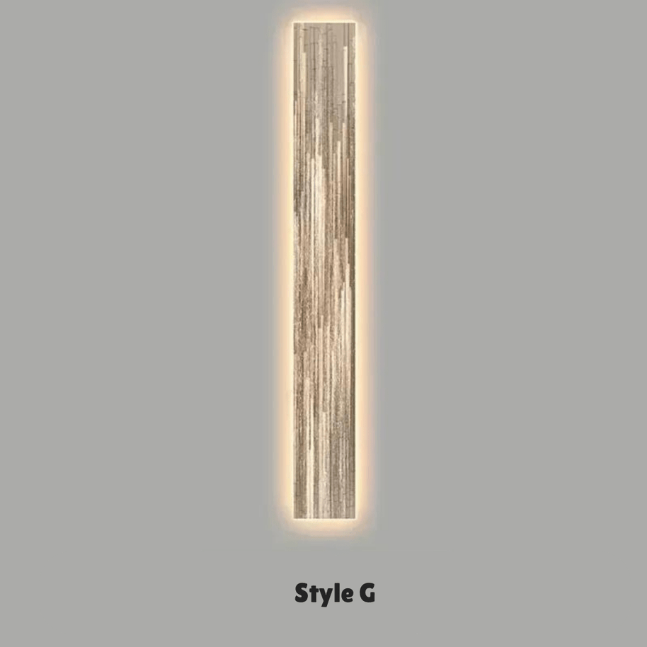 Abstract LED Indoor Panel Wall Lamp-MinimalisticDecor.com
