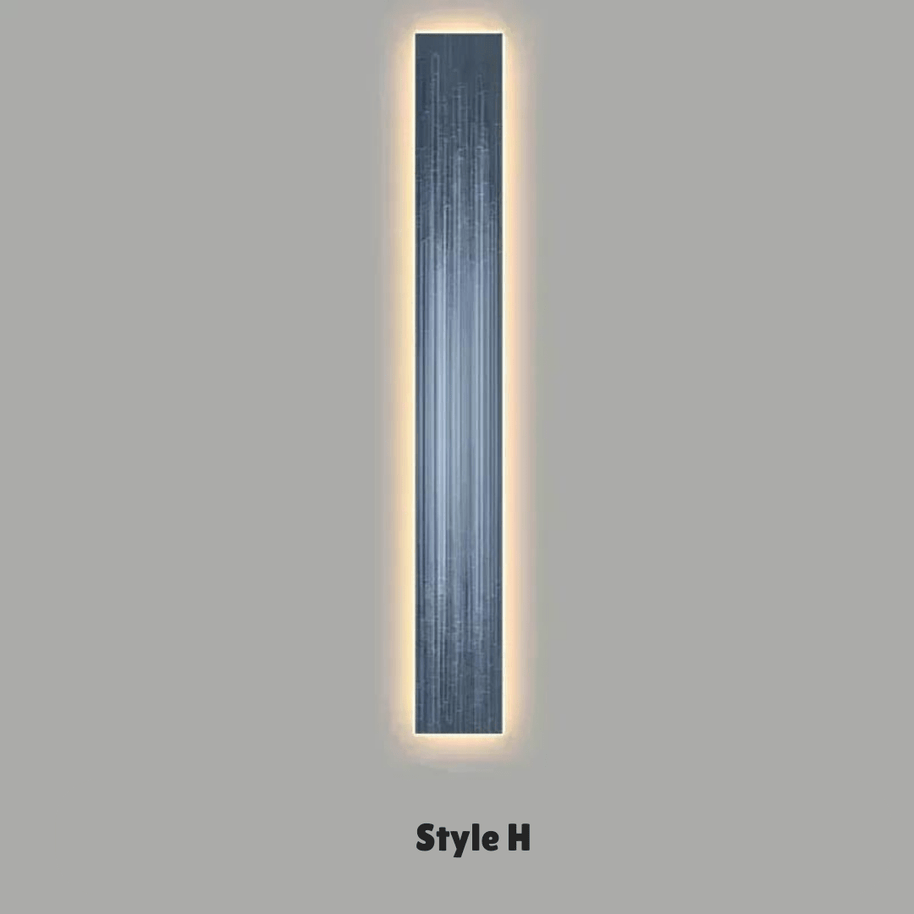Abstract LED Indoor Panel Wall Lamp-MinimalisticDecor.com