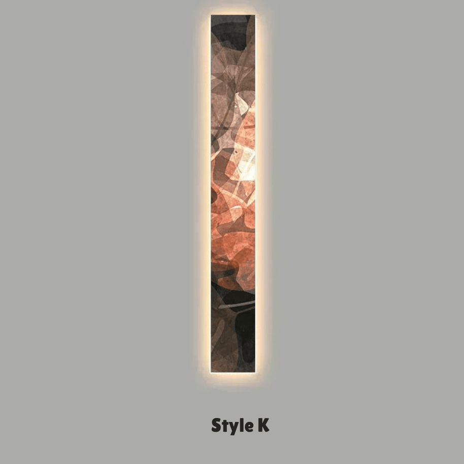 Abstract LED Indoor Panel Wall Lamp-MinimalisticDecor.com