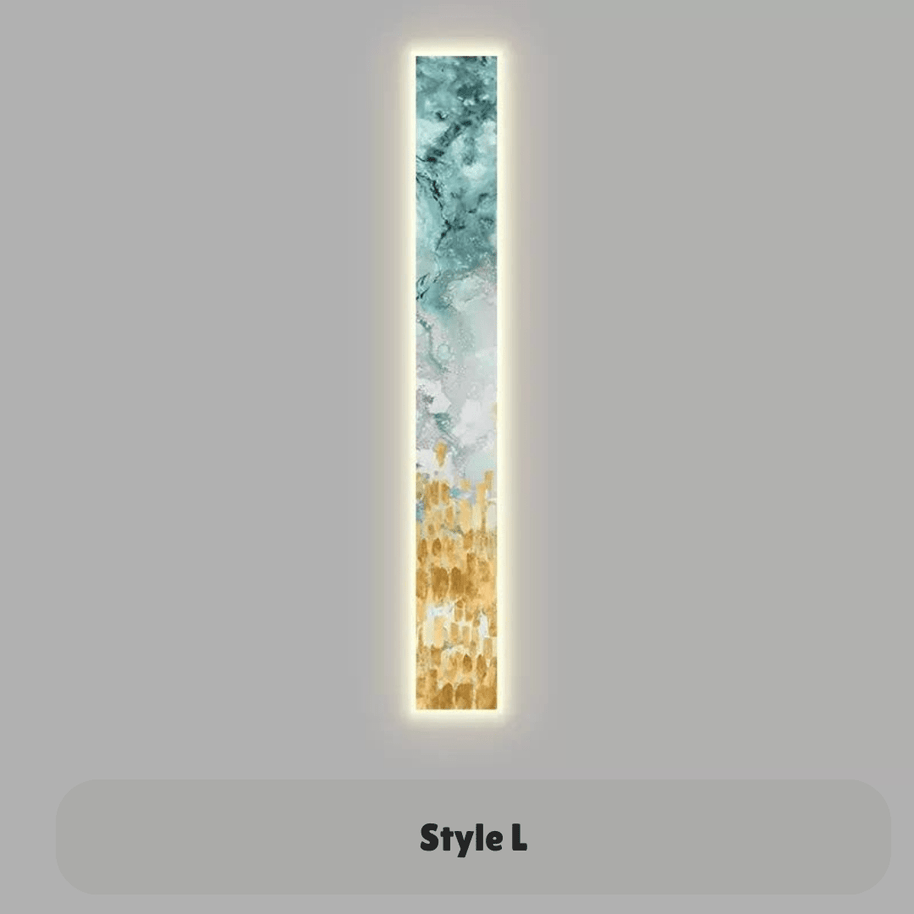 Abstract LED Indoor Panel Wall Lamp-MinimalisticDecor.com