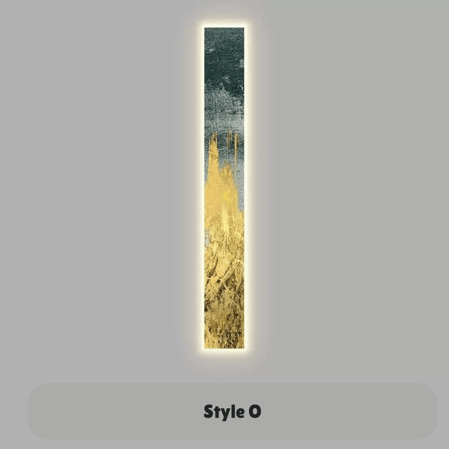 Abstract LED Indoor Panel Wall Lamp-MinimalisticDecor.com