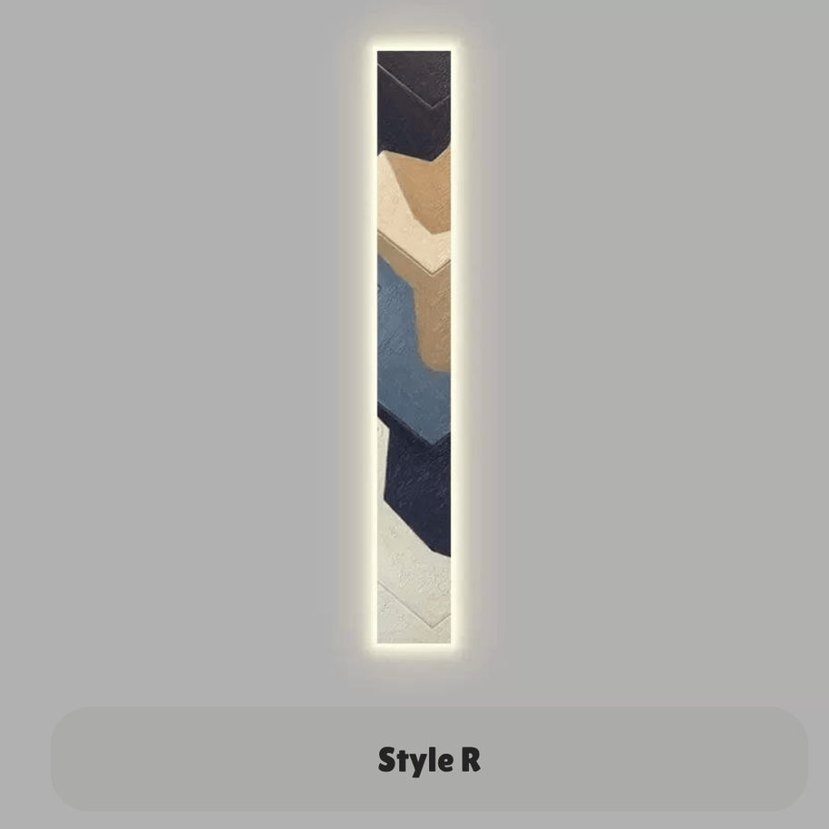 Abstract LED Indoor Panel Wall Lamp-MinimalisticDecor.com