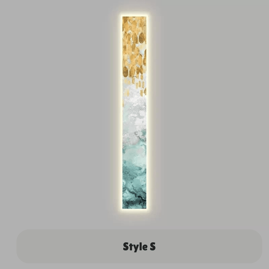 Abstract LED Indoor Panel Wall Lamp-MinimalisticDecor.com