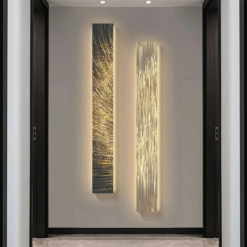 Abstract LED Indoor Panel Wall Lamp-MinimalisticDecor.com