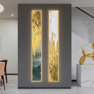 Abstract LED Indoor Panel Wall Lamp-MinimalisticDecor.com