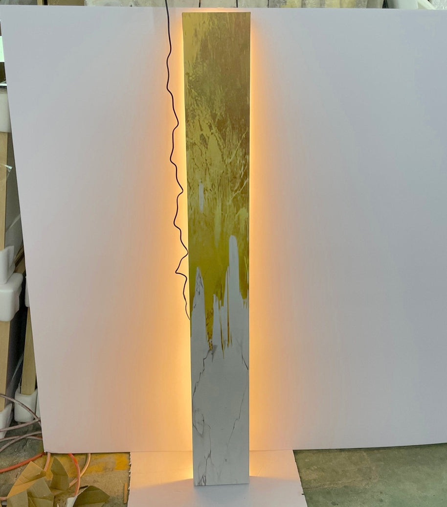 Abstract LED Indoor Panel Wall Lamp-MinimalisticDecor.com