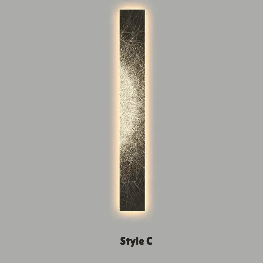 Abstract LED Indoor Panel Wall Lamp-MinimalisticDecor.com