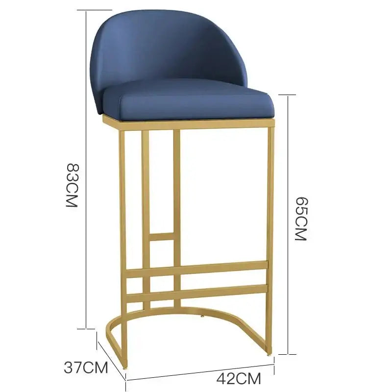 Accent Bar Stools Minimalist Kitchen Counter Stool-MinimalisticDecor.com