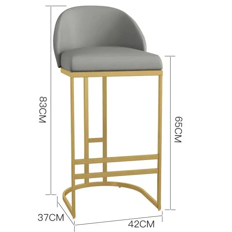 Accent Bar Stools Minimalist Kitchen Counter Stool-MinimalisticDecor.com