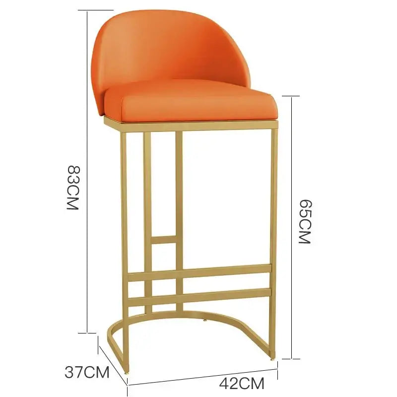 Accent Bar Stools Minimalist Kitchen Counter Stool-MinimalisticDecor.com