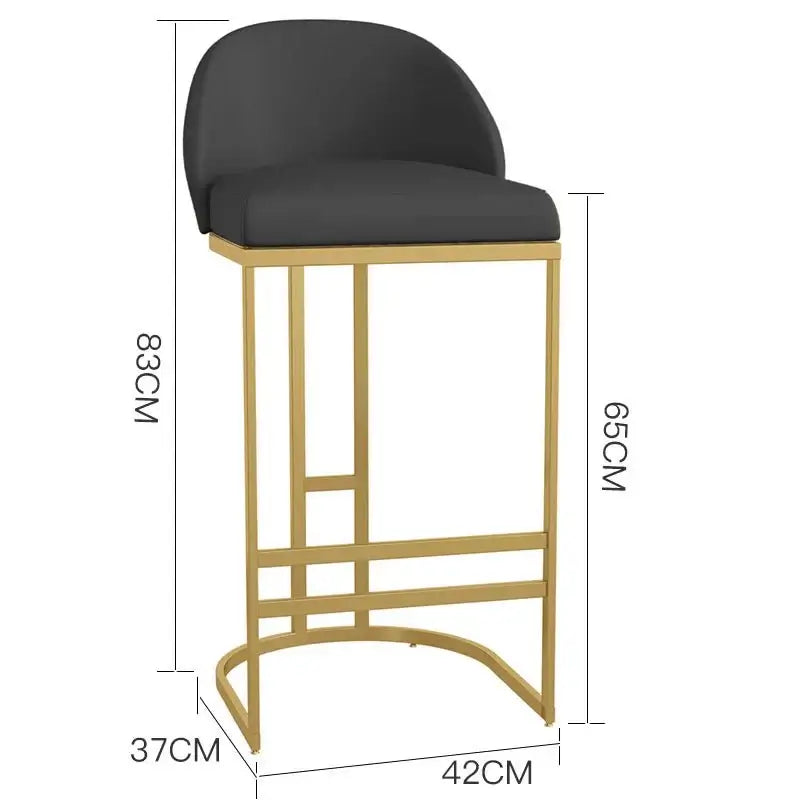 Accent Bar Stools Minimalist Kitchen Counter Stool-MinimalisticDecor.com