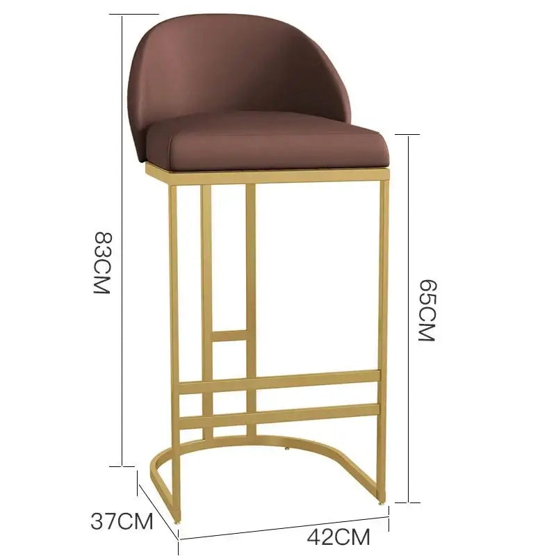 Accent Bar Stools Minimalist Kitchen Counter Stool-MinimalisticDecor.com
