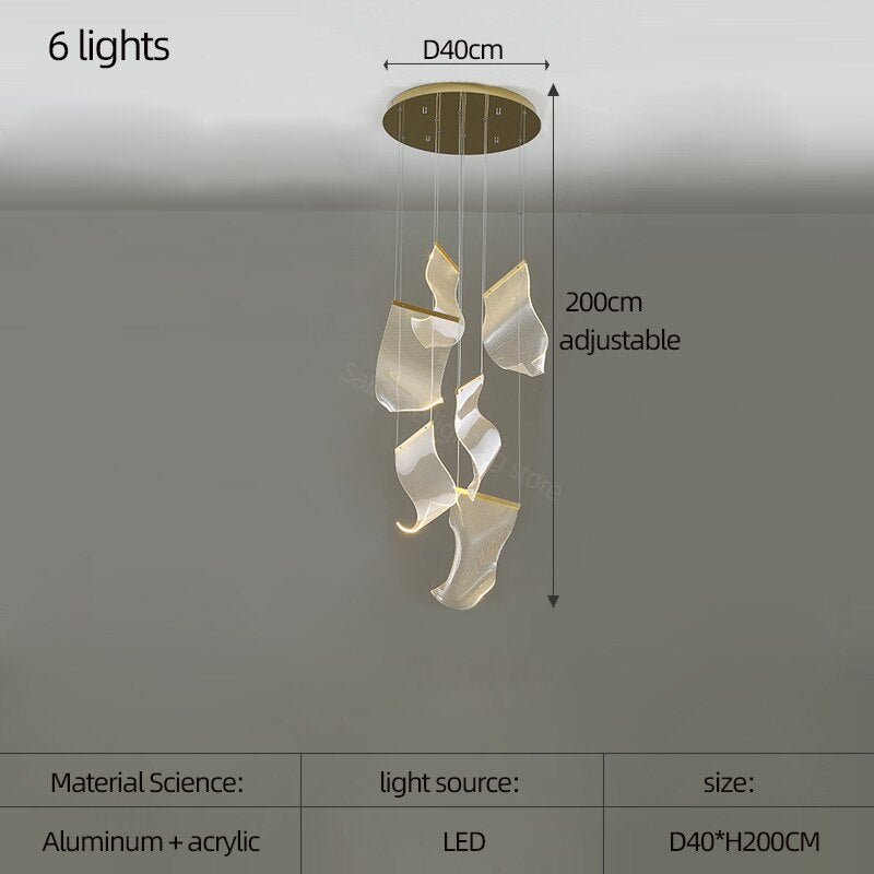 Acrylic Chandelier: Illuminate Your Space-MinimalisticDecor.com