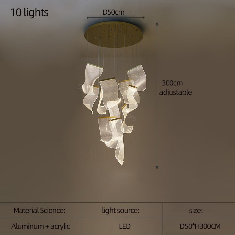 Acrylic Chandelier: Illuminate Your Space-MinimalisticDecor.com
