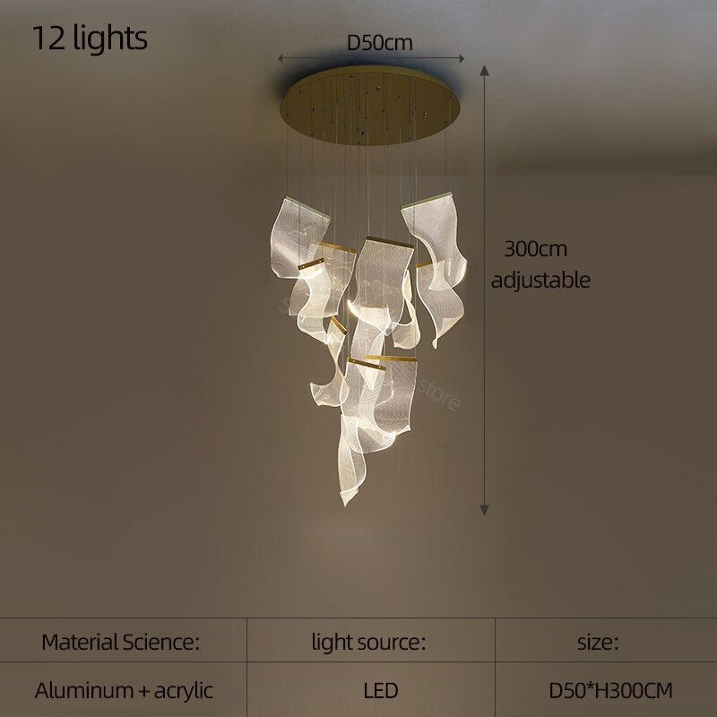Acrylic Chandelier: Illuminate Your Space-MinimalisticDecor.com