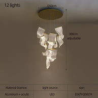 Acrylic Chandelier: Illuminate Your Space-MinimalisticDecor.com