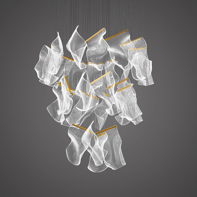 Acrylic Chandelier: Illuminate Your Space-MinimalisticDecor.com