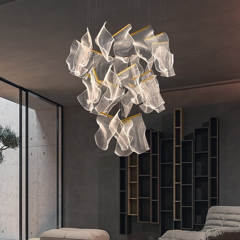 Acrylic Chandelier: Illuminate Your Space-MinimalisticDecor.com