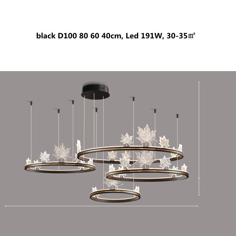 Acrylic Flower Chandelier - Find the Perfect Lighting-MinimalisticDecor.com