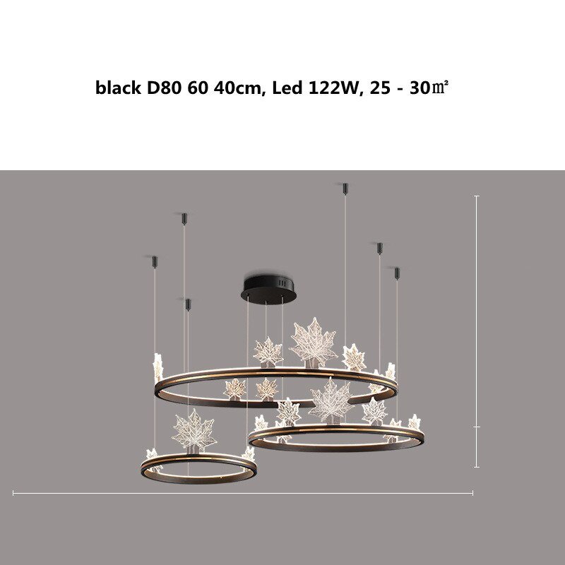 Acrylic Flower Chandelier - Find the Perfect Lighting-MinimalisticDecor.com