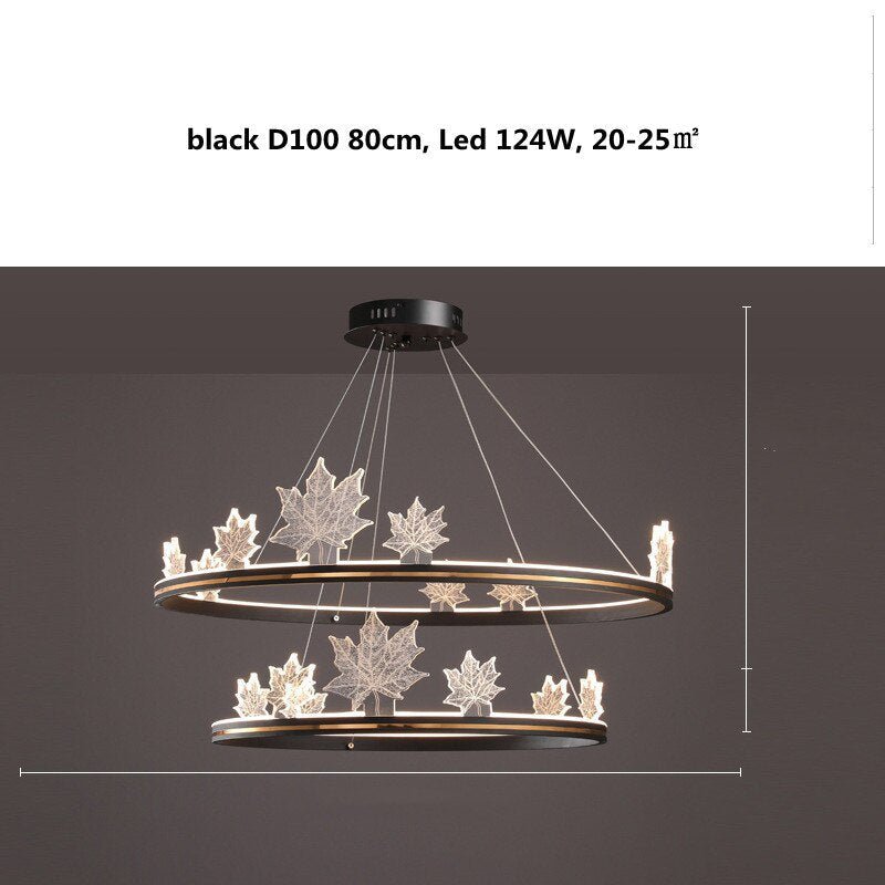 Acrylic Flower Chandelier - Find the Perfect Lighting-MinimalisticDecor.com