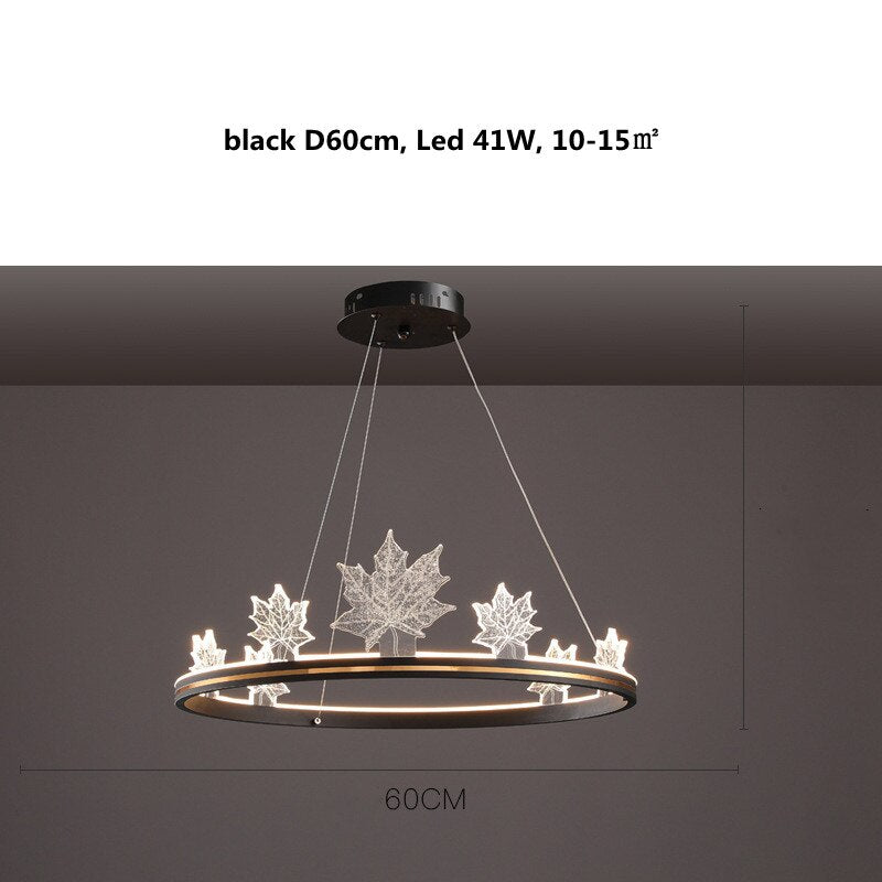 Acrylic Flower Chandelier - Find the Perfect Lighting-MinimalisticDecor.com