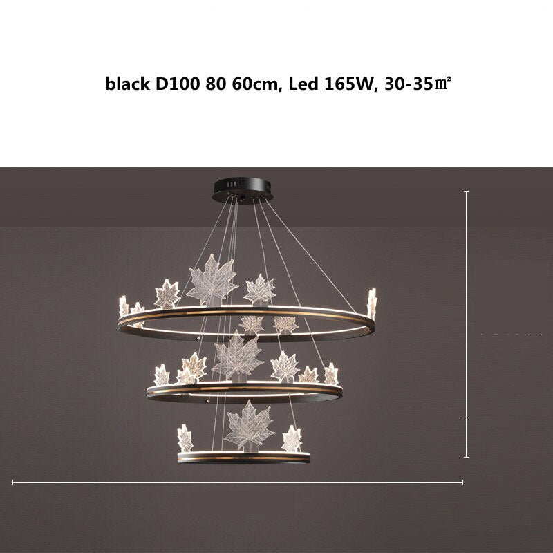 Acrylic Flower Chandelier - Find the Perfect Lighting-MinimalisticDecor.com