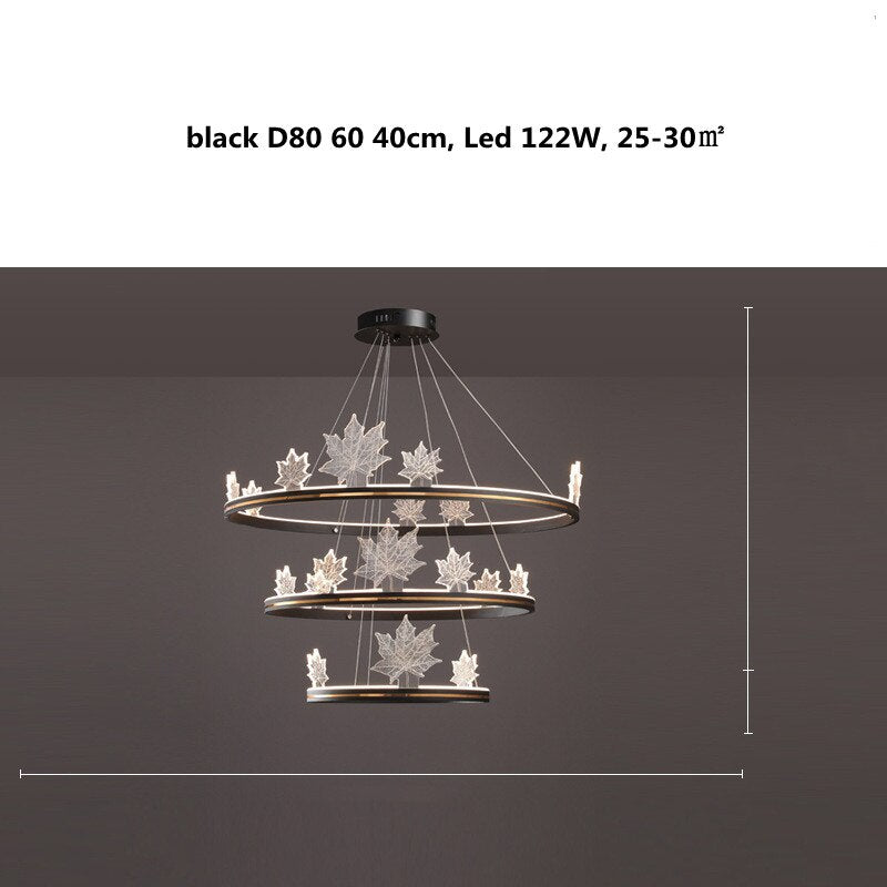 Acrylic Flower Chandelier - Find the Perfect Lighting-MinimalisticDecor.com