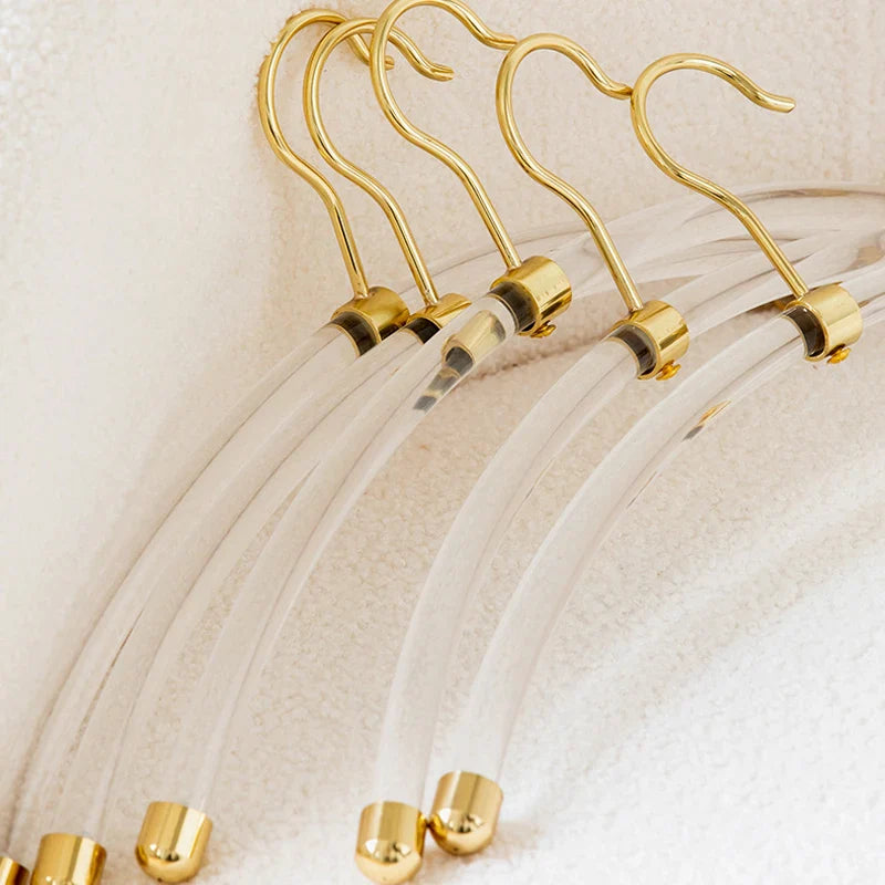 Acrylic Hanger with Brass Hook – Retro Style-MinimalisticDecor.com