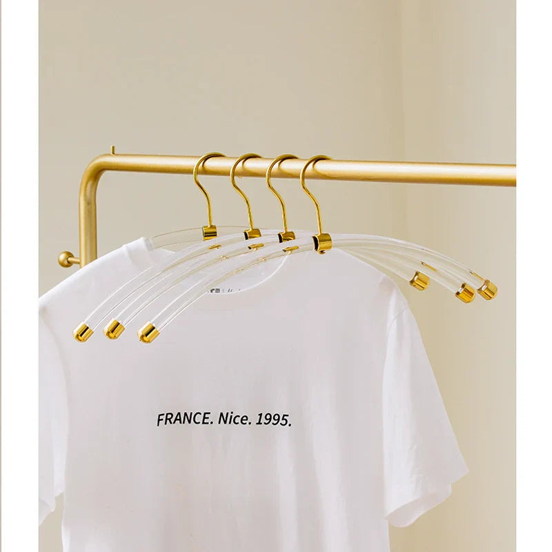 Acrylic Hanger with Brass Hook – Retro Style-MinimalisticDecor.com