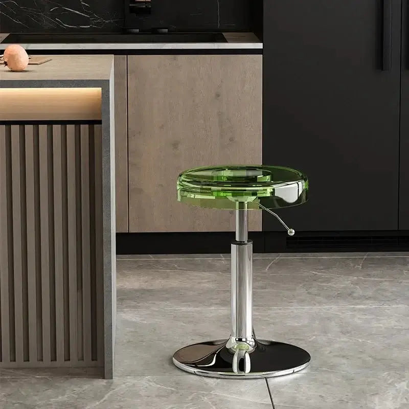 Acrylic High-End Kitchen Island Counter bar Stool-MinimalisticDecor.com