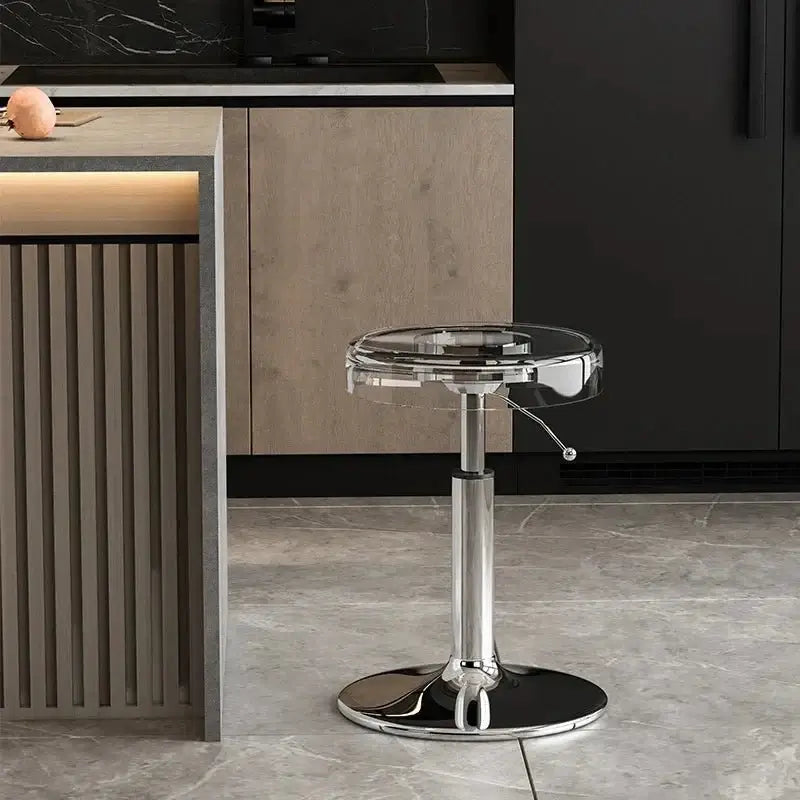 Acrylic High-End Kitchen Island Counter bar Stool-MinimalisticDecor.com