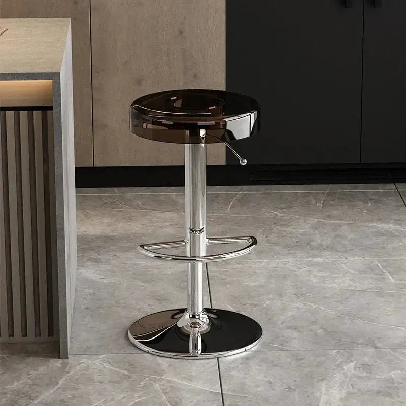 Acrylic High-End Kitchen Island Counter bar Stool-MinimalisticDecor.com