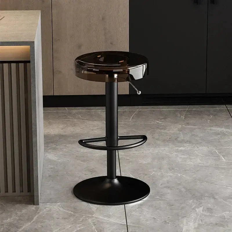 Acrylic High-End Kitchen Island Counter bar Stool-MinimalisticDecor.com