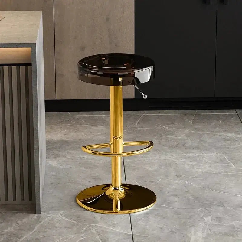 Acrylic High-End Kitchen Island Counter bar Stool-MinimalisticDecor.com