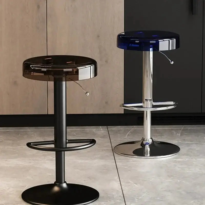Acrylic High-End Kitchen Island Counter bar Stool-MinimalisticDecor.com