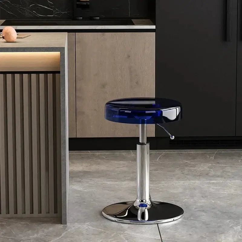Acrylic High-End Kitchen Island Counter bar Stool-MinimalisticDecor.com