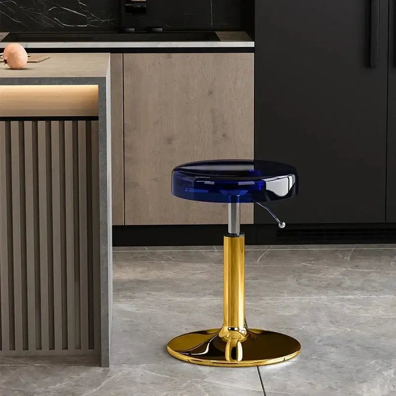 Acrylic High-End Kitchen Island Counter bar Stool-MinimalisticDecor.com